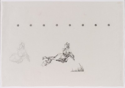 DürerÜbung III Meerwunder 2017 engraving; 34 x 54 cm Edition of 12