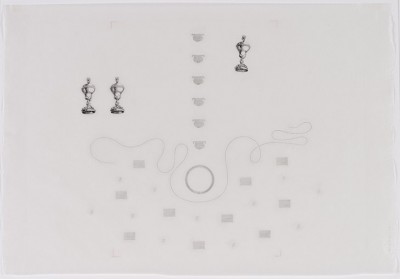 DürerÜbung I Nemesis 2017engraving; 34 x 54 cm Edition of 12