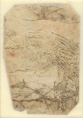 The Christ Child (study for The Vision of St. Jerome) 1526–27 Verso