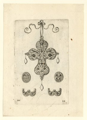 Hans Collaert 1566 – Antwerp – 1628 Jewelry Designs, 1604, No. 10, engraving