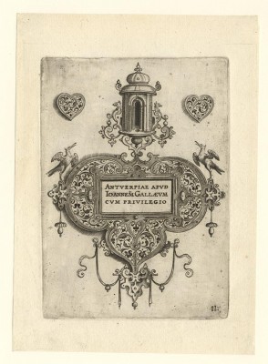 Hans Collaert 1566 – Antwerp – 1628 Jewelry Designs, 1604, No. 11, engraving