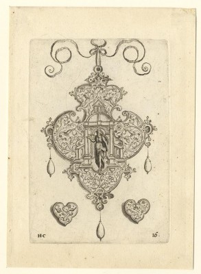 Hans Collaert 1566 – Antwerp – 1628 Jewelry Designs, 1604, No. 16, engraving