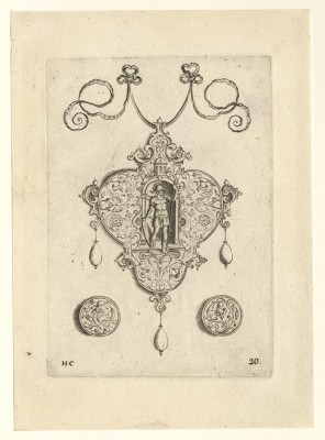 Hans Collaert 1566 – Antwerp – 1628 Jewelry Designs, 1604, No. 20, engraving