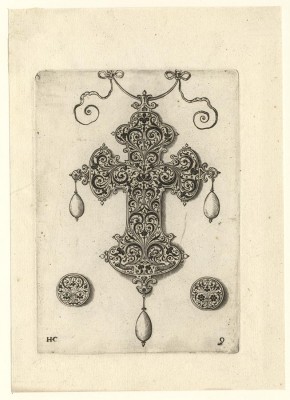 Hans Collaert 1566 – Antwerp – 1628 Jewelry Designs, 1604, No. 9, engraving