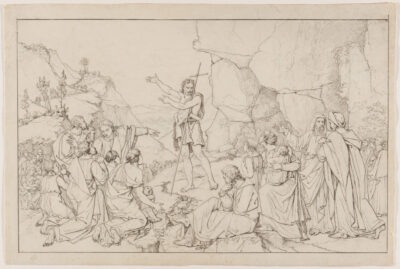 PETER VON CORNELIUS1783 Düsseldorf - Berlin 1867St. John Preaching    ca. 1810